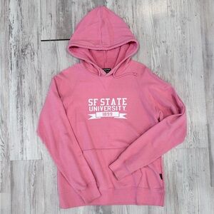 Pink SF state university hoodie